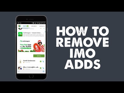 How to Remove All IMO adds Without Root the Mobile
