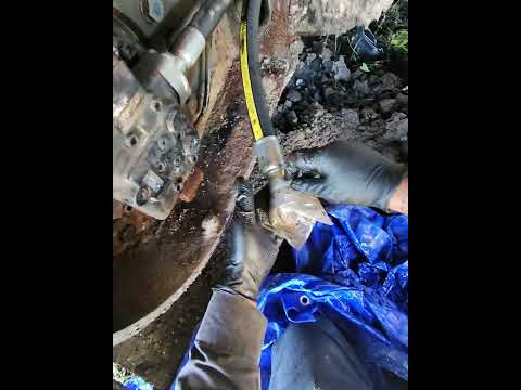 Part 3: New hose routed—time to drop it in and button this machine up. 🚜🔧