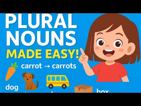 English Grammar for Kids | Plural Nouns Lesson with Examples