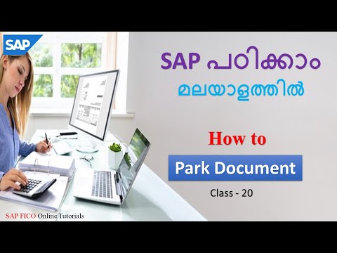 How to Park Documents in SAP FICO | Accounting Documents | Class - 20