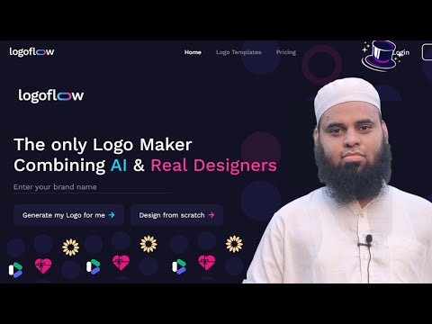 LogoFlow Lifetime Deal Review and Demo - Logo MakerCombining AI & Real Designers