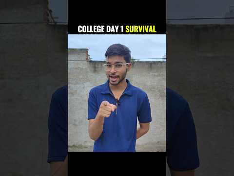First Day Of College 🧑‍🎓 #srcc #delhiuniversity #cuet2025 #firstdayofcollege #college #iitjee #short