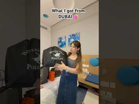 What I got from DUBAI 🛍️ #dubaivlog