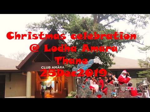 Christmas at Lodha Amara 25Dec2019