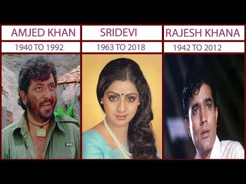 হারিয়ে-যাওয়া বিখ্যাত বলিউড অভিনেতা ও অভিনেত্রী |Bollywood Actors And Actresses Died in 1990 To 2024