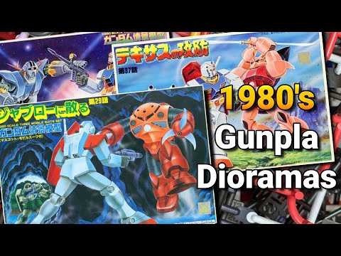 Gunpla History: Gundams 1980s Diorama Line