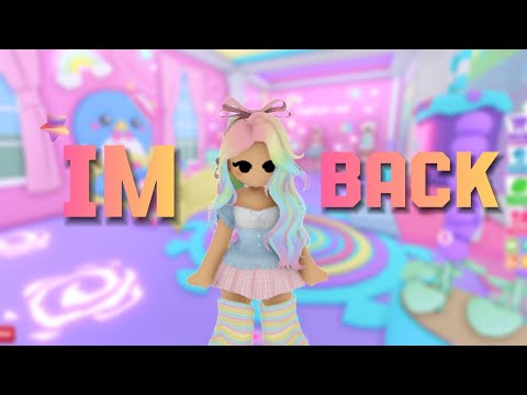 Im Back... Roblox Adopt Me
