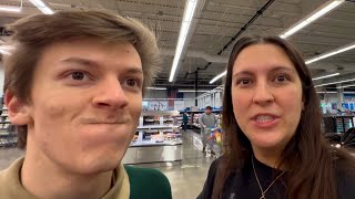 White Woman Walmart Shopping