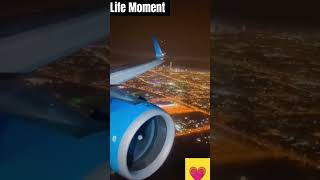 ✈️flight window view night #shorts #trending #youtubeshorts #ytshorts #viralvideo #youtube #viral