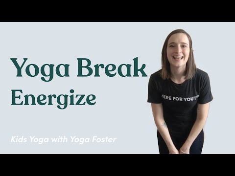 Energizing Yoga Burst | Mindful Remote Learning | Kids Yoga Class