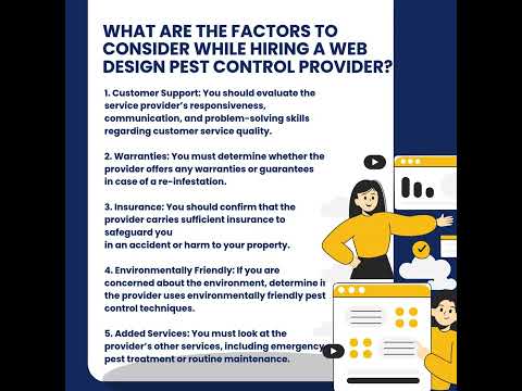 Considering Factors Of Web Design Pest Control