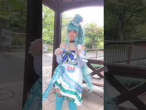 ⚠️コスプレ踊ってみた　キュアリリアンでしあわせえぼりゅ～しょん踊ってみた。音源ないので色々カチャカチャうるさいかもww 　##わんだふるぷりきゅあ #キュアリリアン #踊ってみた
