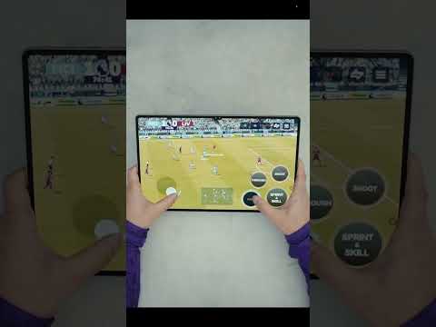 Samsung Tab S10 Ultra EA FC Sports Gameplay