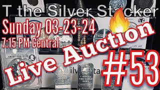 Auction 53  #vintage silver #silverpours #gold #coins