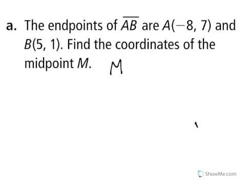 1.3 Midpoint Formula