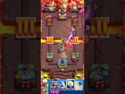 Pro player vs. loon cycle 🤗 #clashroyale #balloon #supercell #gaming #subscribe