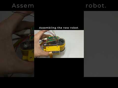 Checking the operation of the new robot. #handmade #robot #engineering