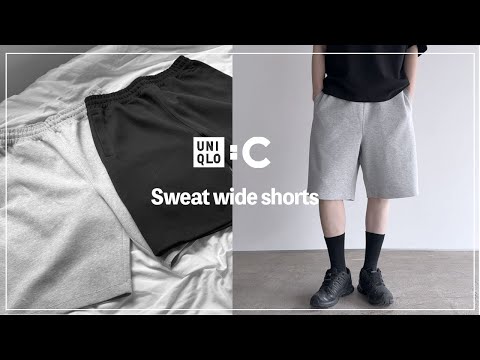 【簡潔レビュー】UNIQLO Cのスウェットショーツって実際どうなの？
