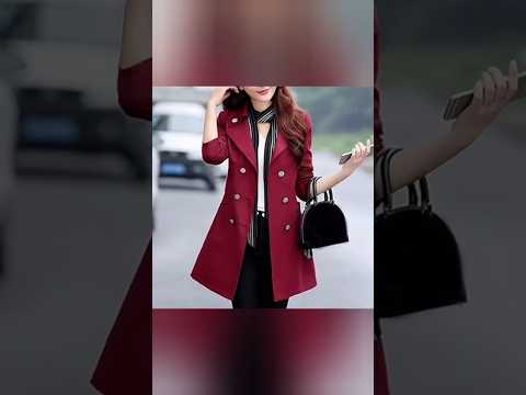 latest ladies long coat 🧥/ trench coats for women/winterlong coat forwomen#coat#coats #winter#women