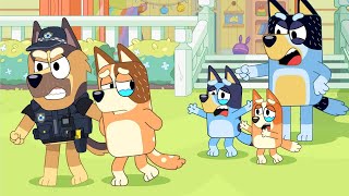 Police...please release Bluey's mother? - Bingo Funny Animation