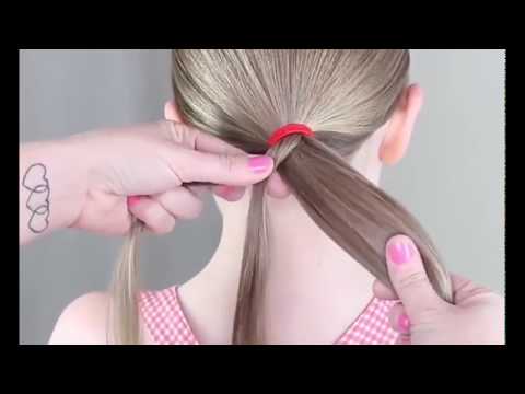 Girl Ponytail Hairstyles for School | Hairstyle For Medium Hair | Girl Hairstyles  | trending spot