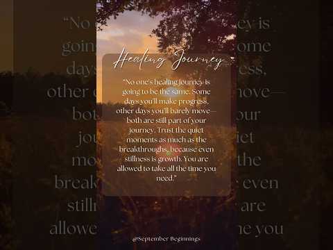 Your Healing Journey ✨️ #healing #inspirationalquotes #inspirational #shorts