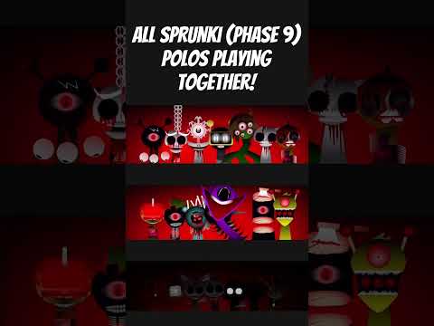 All Sprunki (Phase 9) Polos Playing Together
