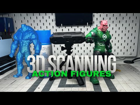 Action figures? Let's 3D scan 'em!