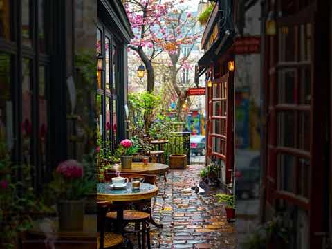 Relaxing Spring Ambience ~ Jazz Music 2024