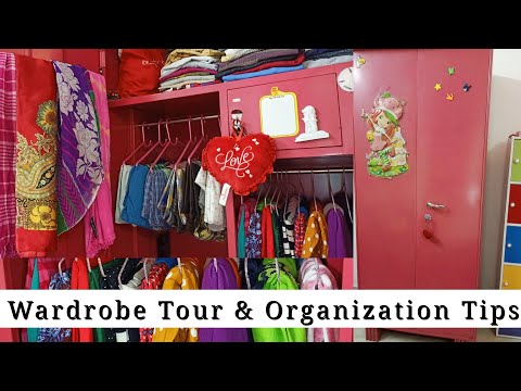 Indian Wardrobe Organization Ideas | My Wardrobe Tour and Organization