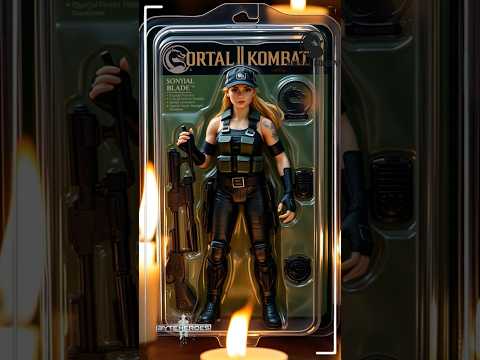 Mortal Kombat Action Figures Break Free! Scorpion, Sub-Zero, Sonya & More