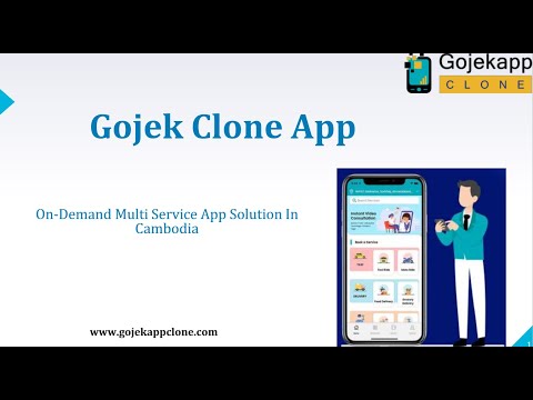 Gojek Clone App - On-Demand Multi Service App Solution In Cambodia