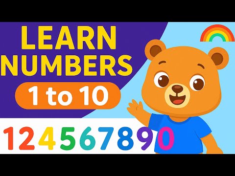 Learn Numbers 1 to 10 | Fun Counting Video for Kids & Toddlers