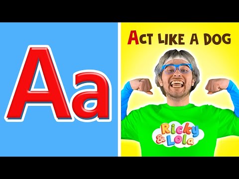 🔠 Learn ABCs with Ricky! Exercise Song For Kids! 🕺