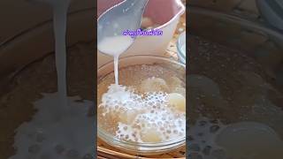 ทำสาคูเปียกลำใยแบบง่ายๆเลย