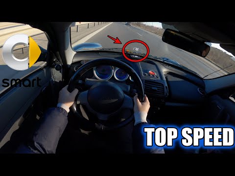 Smart ROADSTER 0.7 TURBO | TOP SPEED | 0-100
