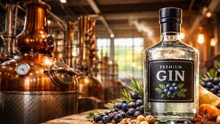How Gin Is Made 🍸 Inside a Modern Gin Distillery Factory