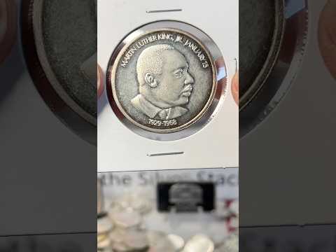 Rare Martin Luther King Jr. Silver Round - #tthesilverstacker