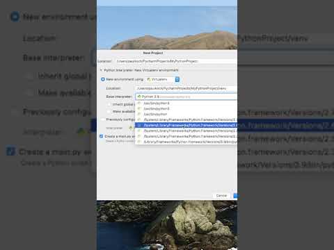 Python Virtual Environments Made easy using PyCharm!