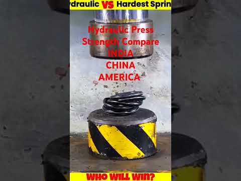 Hydraulic Press Machine Compare Strength India China America | Hydraulic Press Compare | Press | Hmt