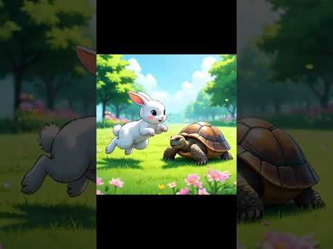 Rabbit vs. Tortoise–CartoonFight Style | #RabbitVsTortoise#CartoonFight #FunnyAnimation#EpicBattle