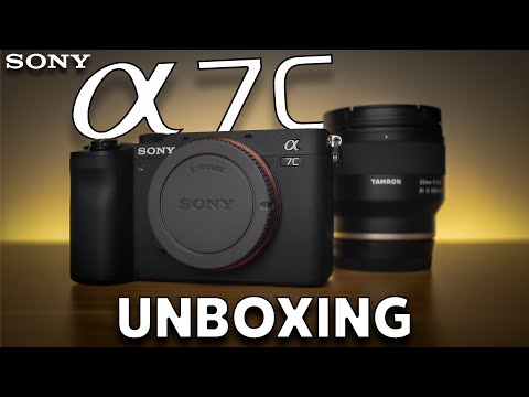 SONY a7C Unboxing and First Impressions! (+ LENS FAIL!)
