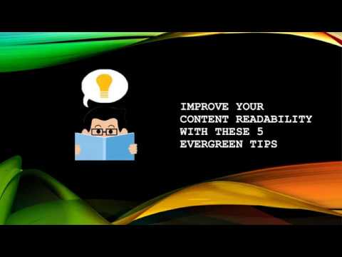 Improve Your Content Readability with These 5 Evergreen Tips | Latest SEO Update 2020, SEO For 2020