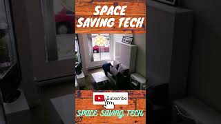 Amazing Space Saving Furniture Ideas #shorts #spacesavingfurniture #spacesavingtech #smartfurniture
