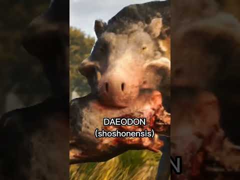 daeodon vs gigantopithecus