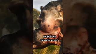 daeodon vs gigantopithecus