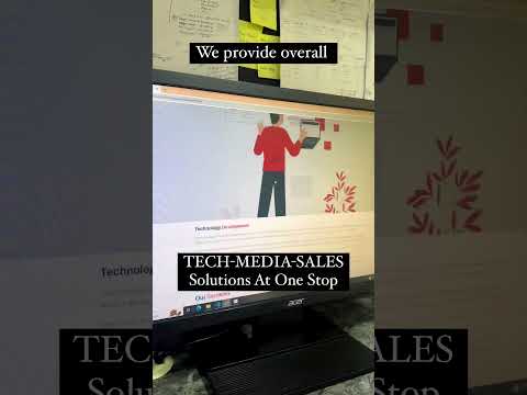 We provide over all tech-media & sales solution’s at one stop…