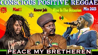 Positive Conscious Reggae Mixtape! Reggae Mix 2025! Luciano The Messenjah, Sizzla Kalonji & Chronixx