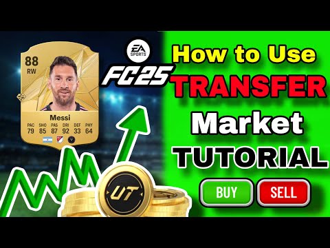 🎮 FC 25 Transfer Market Guide | How to Buy & Sell Players Like a Pro! 💰⚽