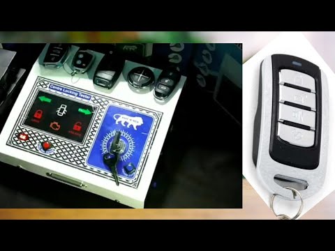 Autocop Remote Matching On Table|Unlocking Procedure| Remote Matching|On Table|Central Lock Tester